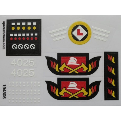 lego sticker 4025