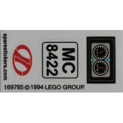 lego sticker 8422