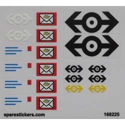 lego sticker 4564