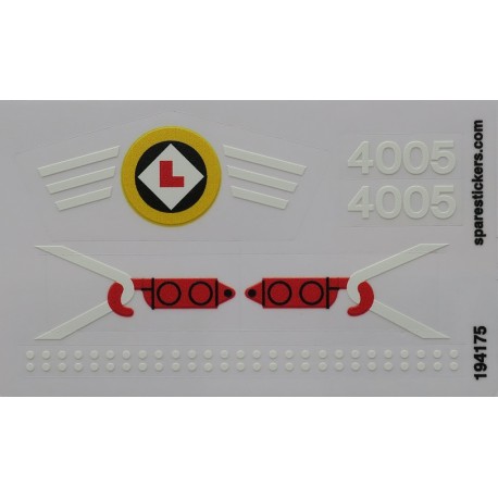 lego sticker 4005