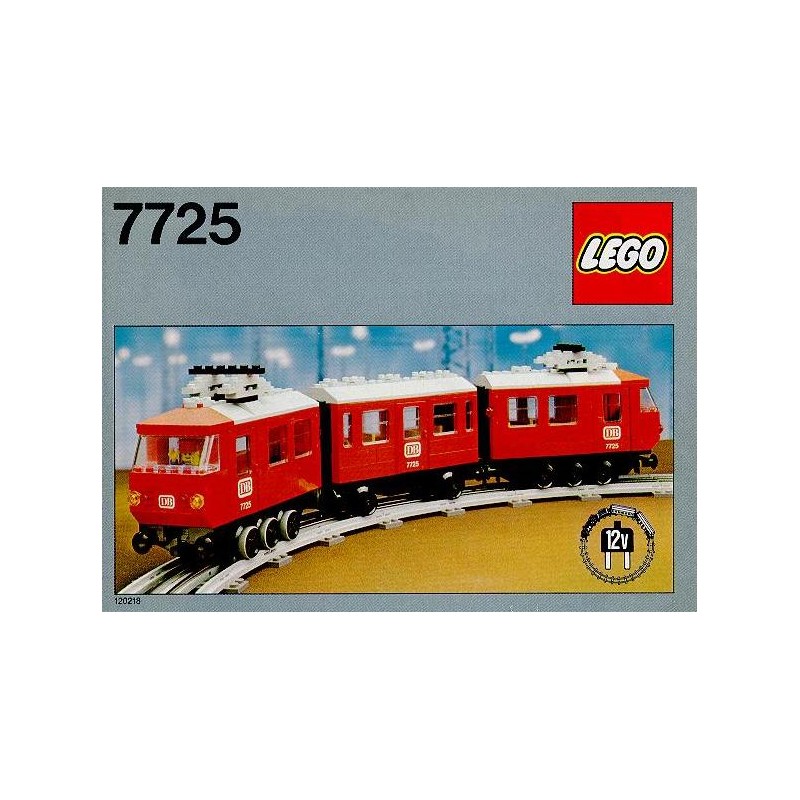 Custom/Precut Aufkleber/Sticker passend für LEGO® 7725 Electric Passenger Train 
