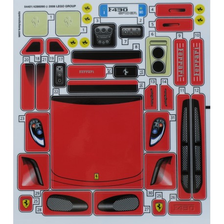 8671 Ferrari 430 Spider 1:17 ( 2006 )