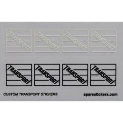 Custom TRANSPORT sticker