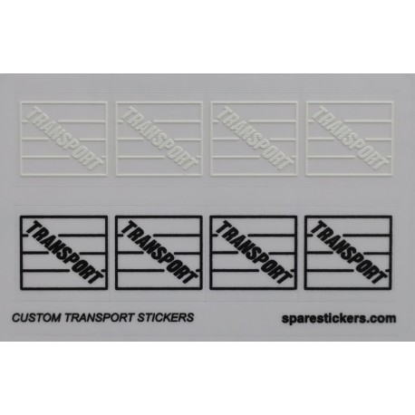 Custom TRANSPORT sticker