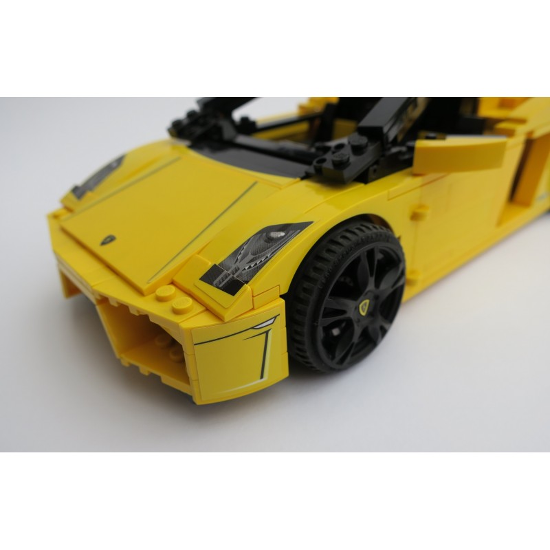 Aufkleber passend für LEGO 8169 Technic Lamborghini Gallardo LP 560-4 Sticker 