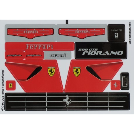 8145 Ferrari 599 GTB Fiorano 1:10 ( 2007 )
