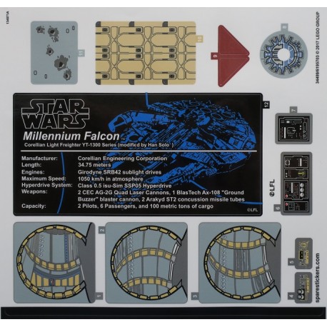 75192 Millennium Falcon ( 2017 )