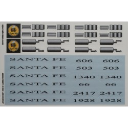 10022 Santa Fe Cars - Set II ( 2002 )