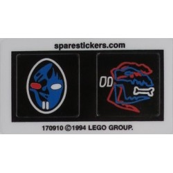 Sticker Sheet for Sets 1737, 6854, 6856, 6899, 6938, 6958, and 6982