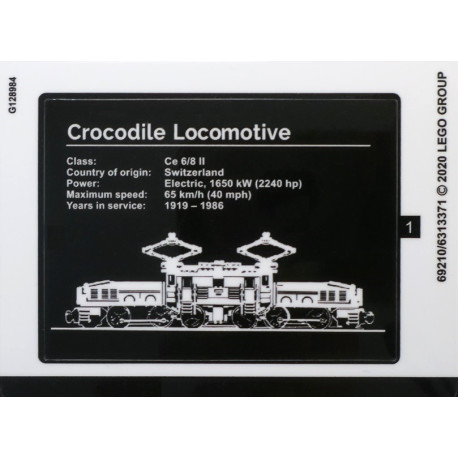 10277 Crocodile Locomotive (2020)