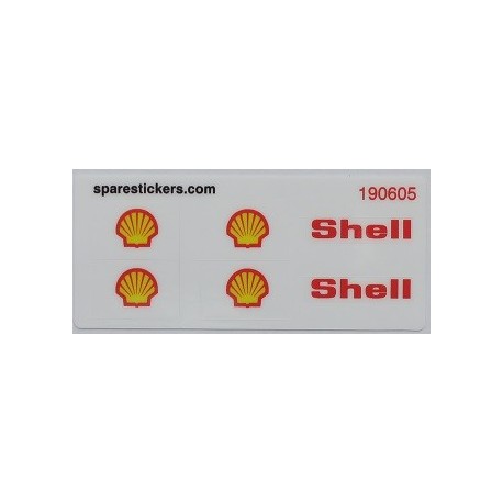 Ersatz Aufkleber/Sticker Set für LEGO Set 7813 Shell Tanker Wagon 1986 