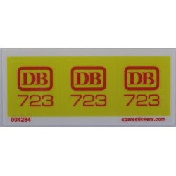 723 Diesel Locomotive with DB sticker ( 1974 )