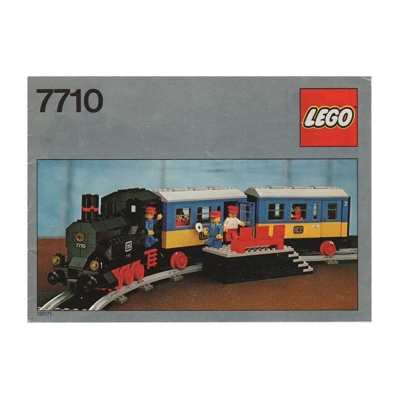 Custom MOC Aufkleber Sticker passend für LEGO 7710 Passenger Steam Train SBB 
