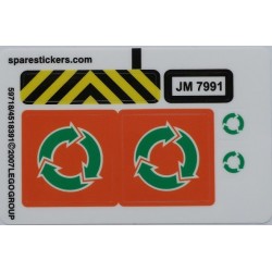 lego sticker 7991